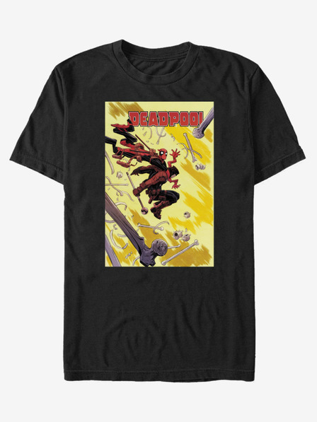 ZOOT.Fan Tricou ZOOT.Fan Marvel Deadpool negru pentru bărbați