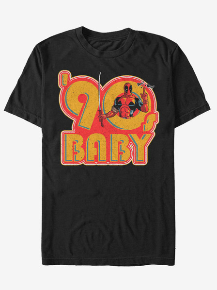 ZOOT.Fan Tricou negru pentru bărbați ZOOT.Fan Marvel 90's Baby