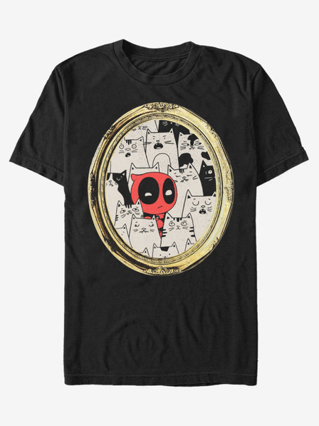 ZOOT.Fan Tricou unisex negru ZOOT.Fan Marvel Cats Rule Everything Around Me