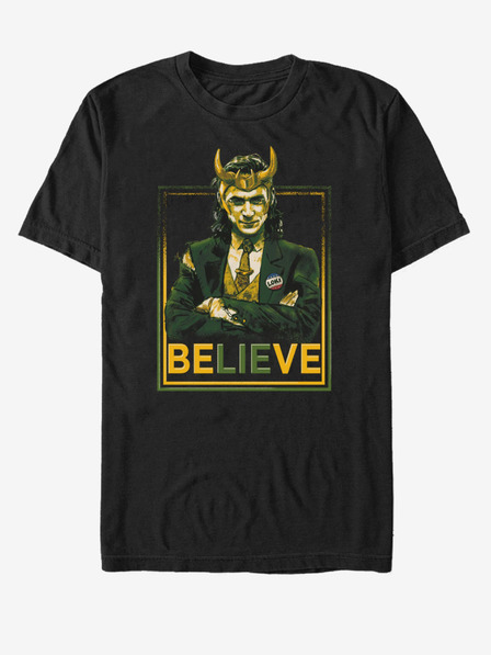 ZOOT.Fan Tricou unisex negru ZOOT.Fan Marvel Motiv politic