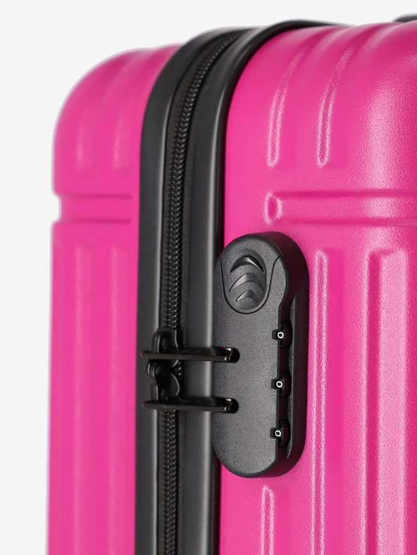 Travelite Valiză de călătorie Pink Travelite Cruise Cabin