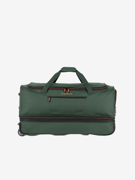 Travelite Duffle cu roți Travelite Basics Verde închis L