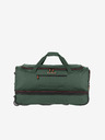 Travelite Duffle cu roți Travelite Basics Verde închis L
