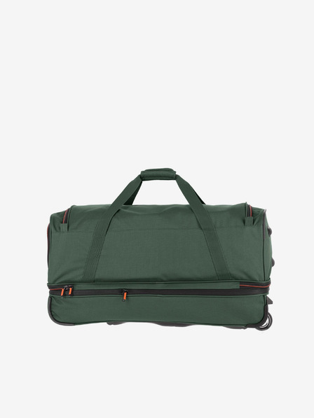Travelite Duffle cu roți Travelite Basics Verde închis L