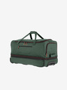 Travelite Duffle cu roți Travelite Basics Verde închis L