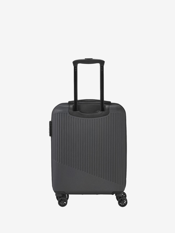 Travelite Set de trei geamantane de călătorie Travelite Bali gri închis S,M,L