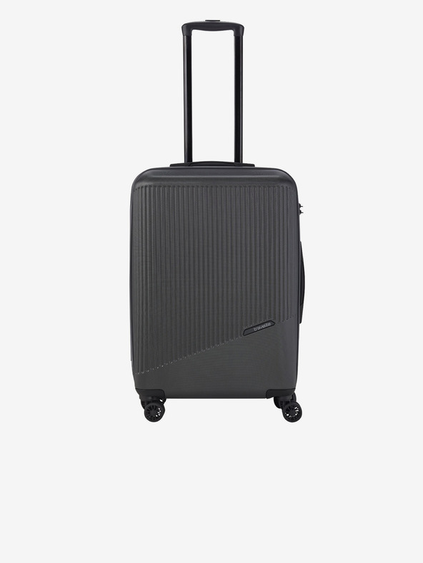 Travelite Set de trei geamantane de călătorie Travelite Bali gri închis S,M,L