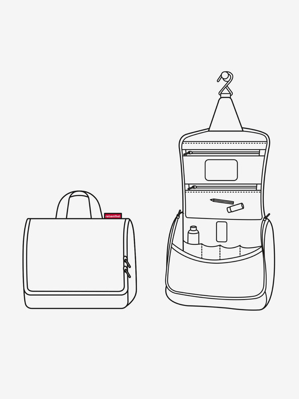 Reisenthel Geantă de toaletă de călătorie unisex neagră Reisenthel