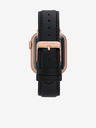 Anne Klein Curea din piele neagră pentru Apple Watch Anne Klein