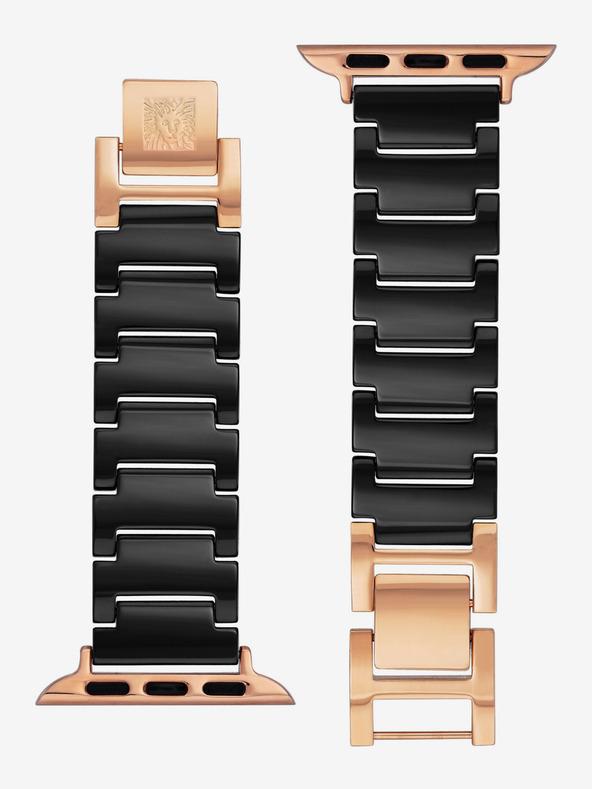 Anne Klein Curea neagră pentru Apple Watch Anne Klein