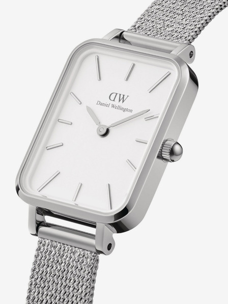 Daniel Wellington Ceas de damă Daniel Wellington Quadro din argint
