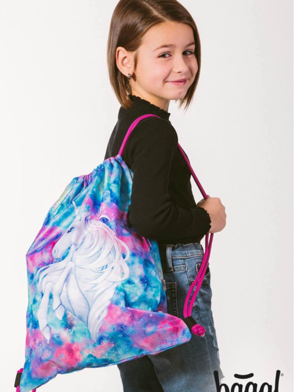 BAAGL  Geantă violet Baagl Unicorn