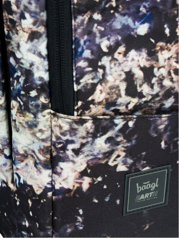 BAAGL  Rucsac negru și bej Baagl eARTh - Tiger by Lukero