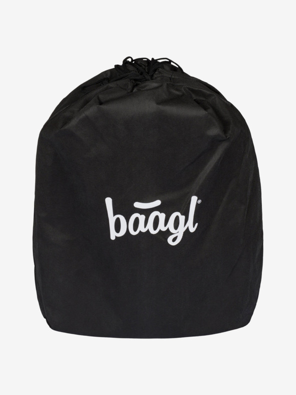 BAAGL  Rucsac negru Baagl eARTh - Shark de Lukero