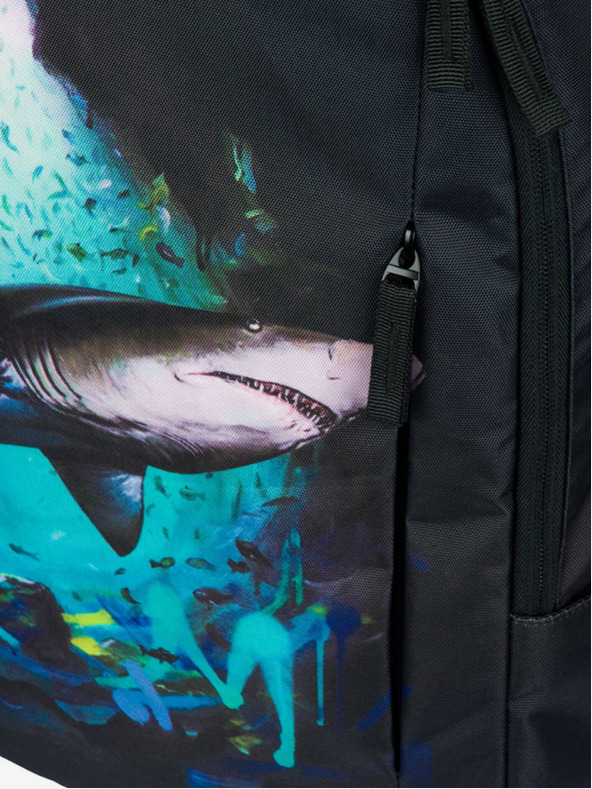 BAAGL  Rucsac negru Baagl eARTh - Shark de Lukero