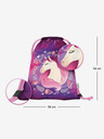 BAAGL  Set școlar violet Ergo - rucsac, penar și geantă Baagl Horse