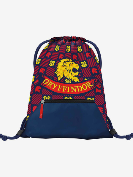 BAAGL  Ghiozdan roșu și albastru Baagl Harry Potter Gryffindor cu buzunar