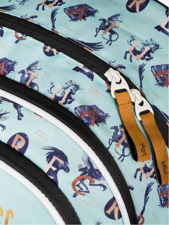 BAAGL  Rucsac școlar albastru Baagl Core Harry Potter Fantastic Beasts