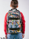 BAAGL  Rucsac școlar negru Baagl Skate Batman Comics