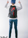 BAAGL  Rucsac negru Baagl eARTh Batman Red