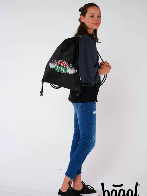 BAAGL  Geantă neagră Baagl Friends Central Perk