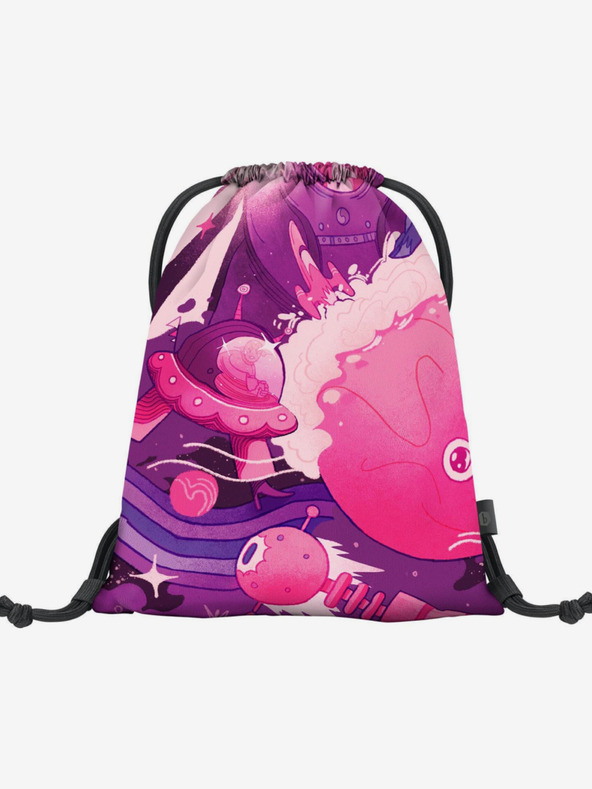 BAAGL  Geantă roz Baagl eARTh - Ufo by Mára Čmára