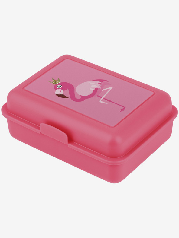 BAAGL  Pink Baagl Flamingo Lunch Box