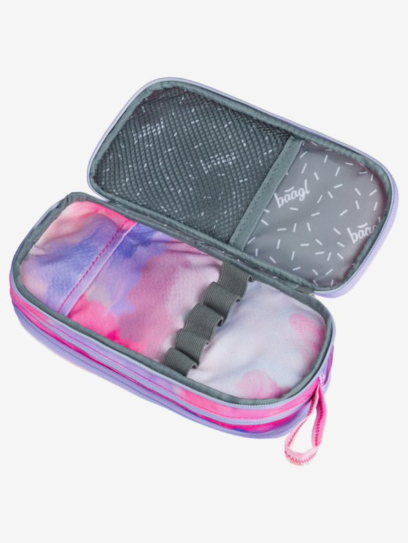 BAAGL  Pink student pencil case etue Baagl Painting