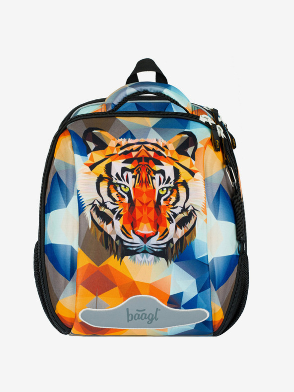BAAGL  Portofel școlar Baagl Shelly Tiger portocaliu