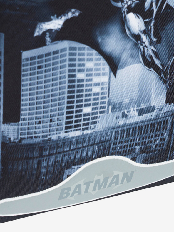 BAAGL  Geantă școlară neagră Baagl Shelly Batman Dark City