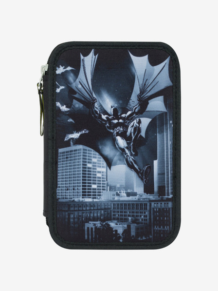 BAAGL  Cartuș școlar negru pentru creioane Baagl Batman Dark City