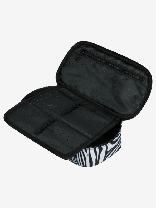 BAAGL  Geantă neagră pentru creioane școlare Baagl Mixture