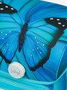 BAAGL  Ghiozdan școlar albastru Ergo Baagl Butterfly