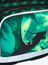 BAAGL  Geantă de școală verde Ergo Baagl Dragon