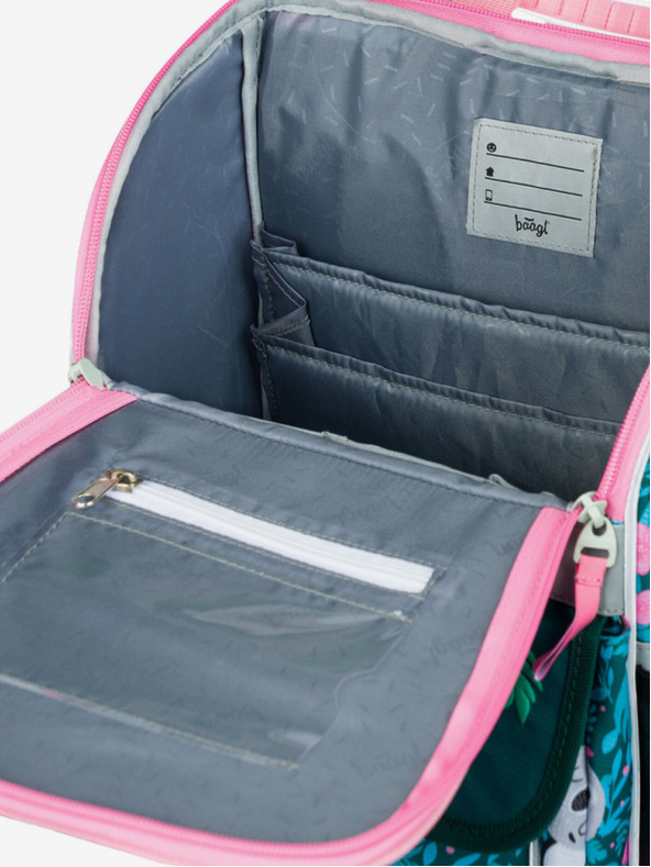 BAAGL  Geantă de școală verde Zippy Baagl Baby Koala