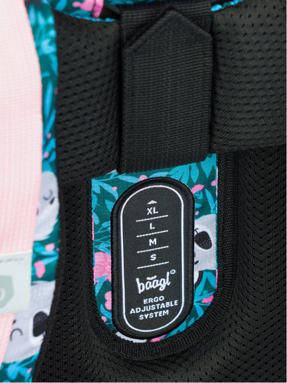 BAAGL  Geantă de școală verde Zippy Baagl Baby Koala