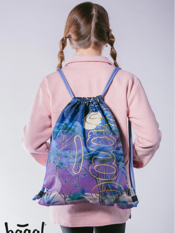 BAAGL  Geantă mov Baagl Skate Night