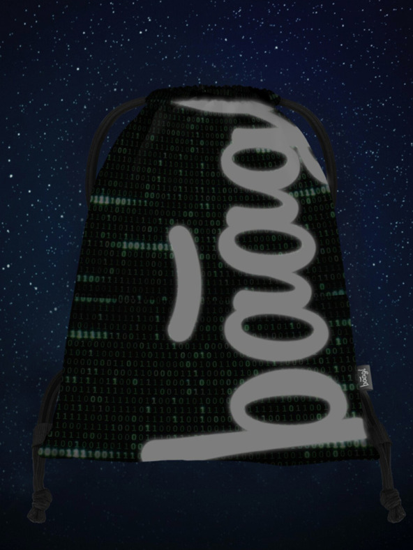 BAAGL  Geantă neagră Baagl Numbers