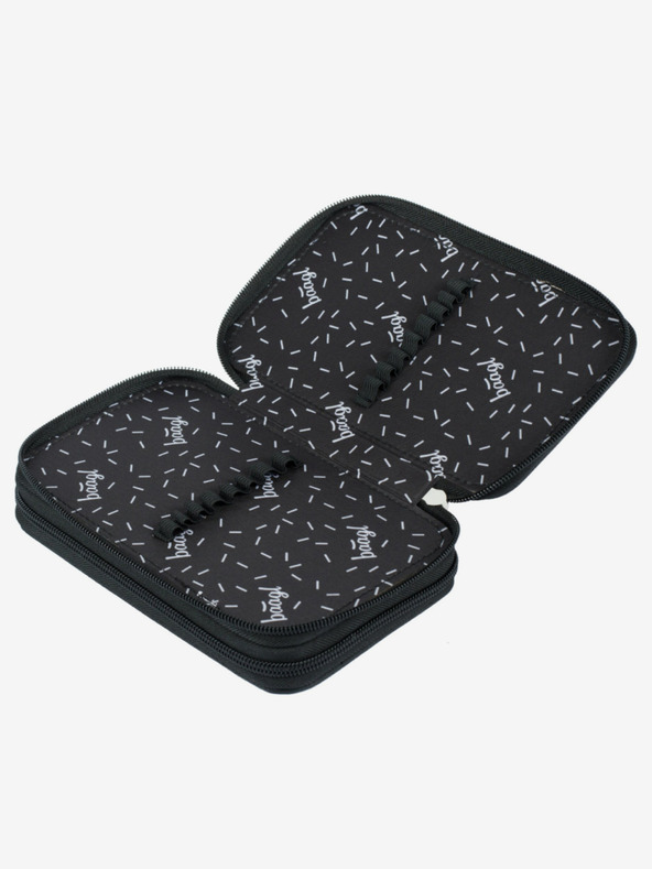 BAAGL  Set școlar albastru - servietă, penar, geantă Baagl Shelly Space Shuttle