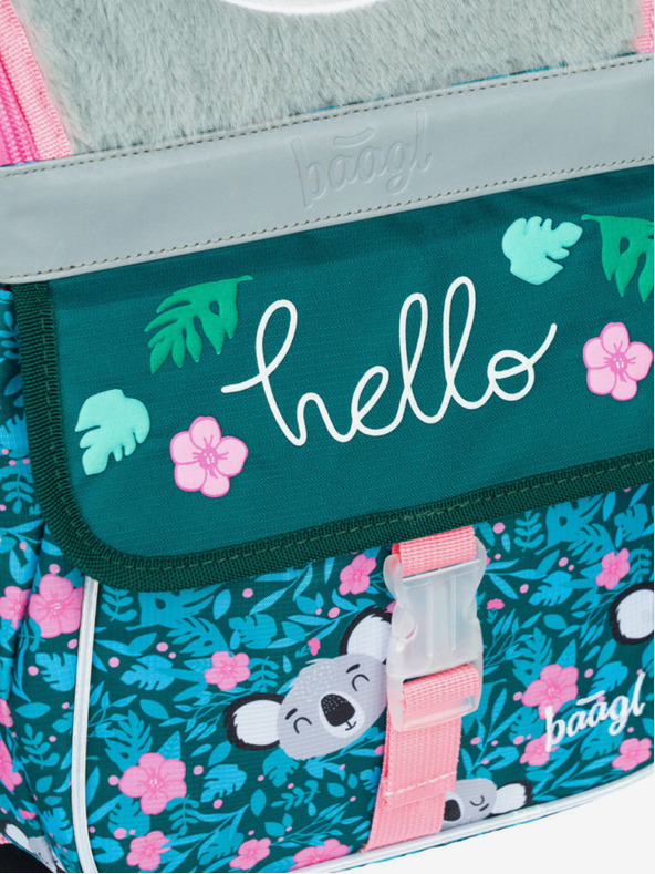 BAAGL  Set de scoala Green Zippy - servieta, trusa, geanta Baagl Baby Koala