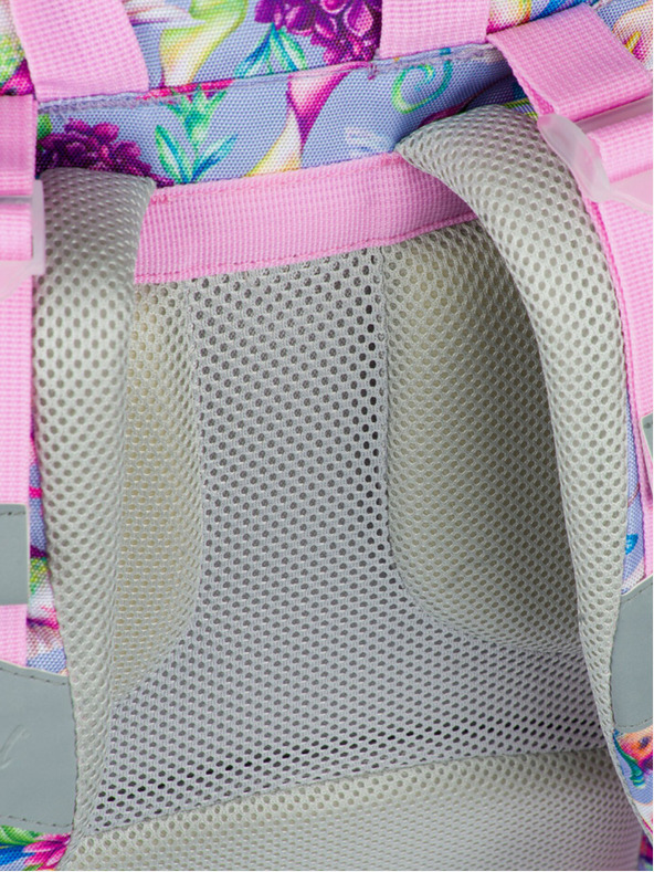 BAAGL  Rucsac de școală cu pasăre colibri violet aerisit