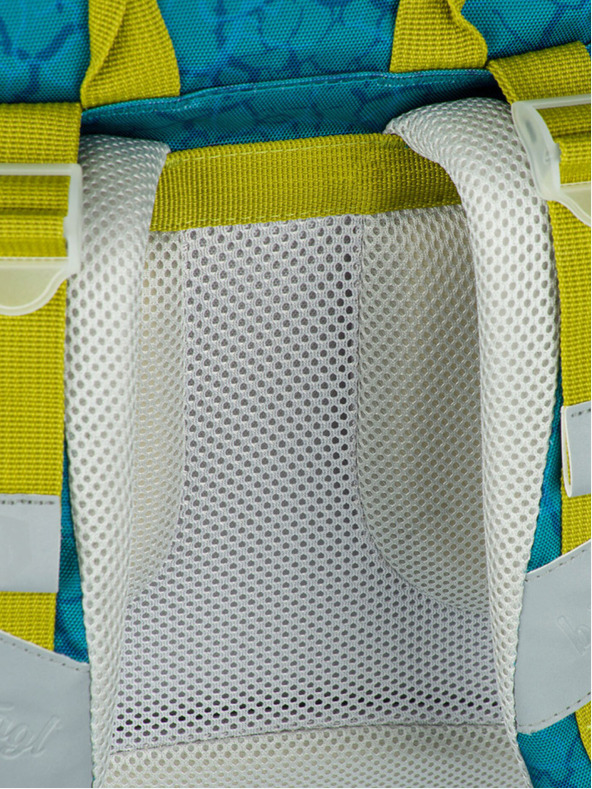 BAAGL  Rucsac școlar verde Airy Baagl T-Rex