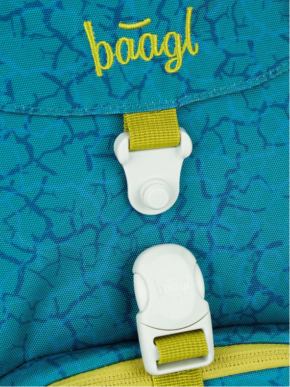 BAAGL  Rucsac școlar verde Airy Baagl T-Rex