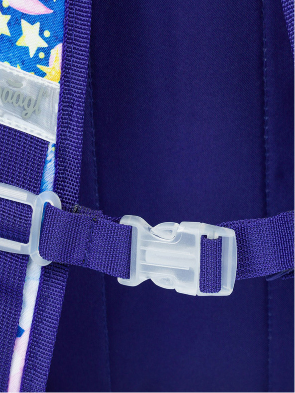 BAAGL  Rucsac preșcolar Blue Baagl Stars