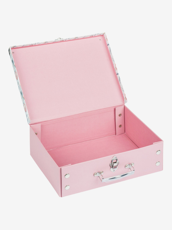 BAAGL  Geantă școlară pliabilă roz cu accesorii Baagl Raccoon