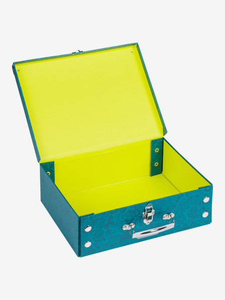 BAAGL  Geantă de școală pliabilă verde cu accesorii Baagl T-Rex