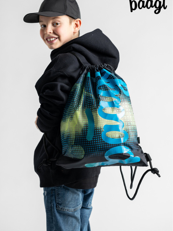 BAAGL  Geantă verde Baagl Football Player