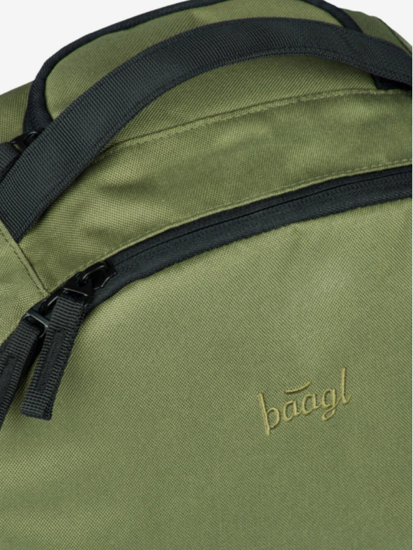 BAAGL  Rucsac verde Baagl eARTh