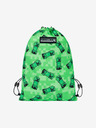 BAAGL  Set școlar verde - penar, geantă Baagl Minecraft 2 Creeper