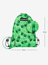 BAAGL  Set școlar verde - penar, geantă Baagl Minecraft 2 Creeper